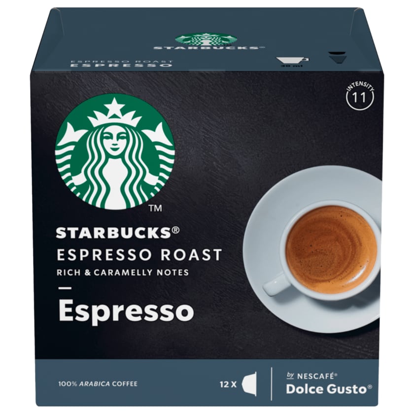 Starbucks Espresso Roast Rich & Caramelly Notes 66g, 12 Kapseln